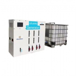 small cheap high concentration sodium hypochlorite generator